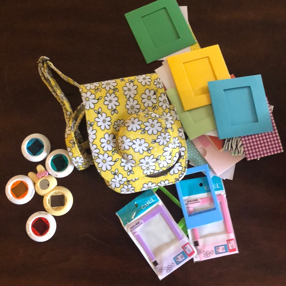 MiniPolaroid case and accessories